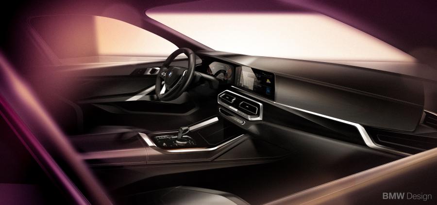 Эскиз BMW X6 M50i (G06) 2019 года  (WW) (фото 45 из 180)